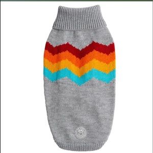 GF Pet Authentic Summit Dog Sweater - Grey Various Sizes NWT